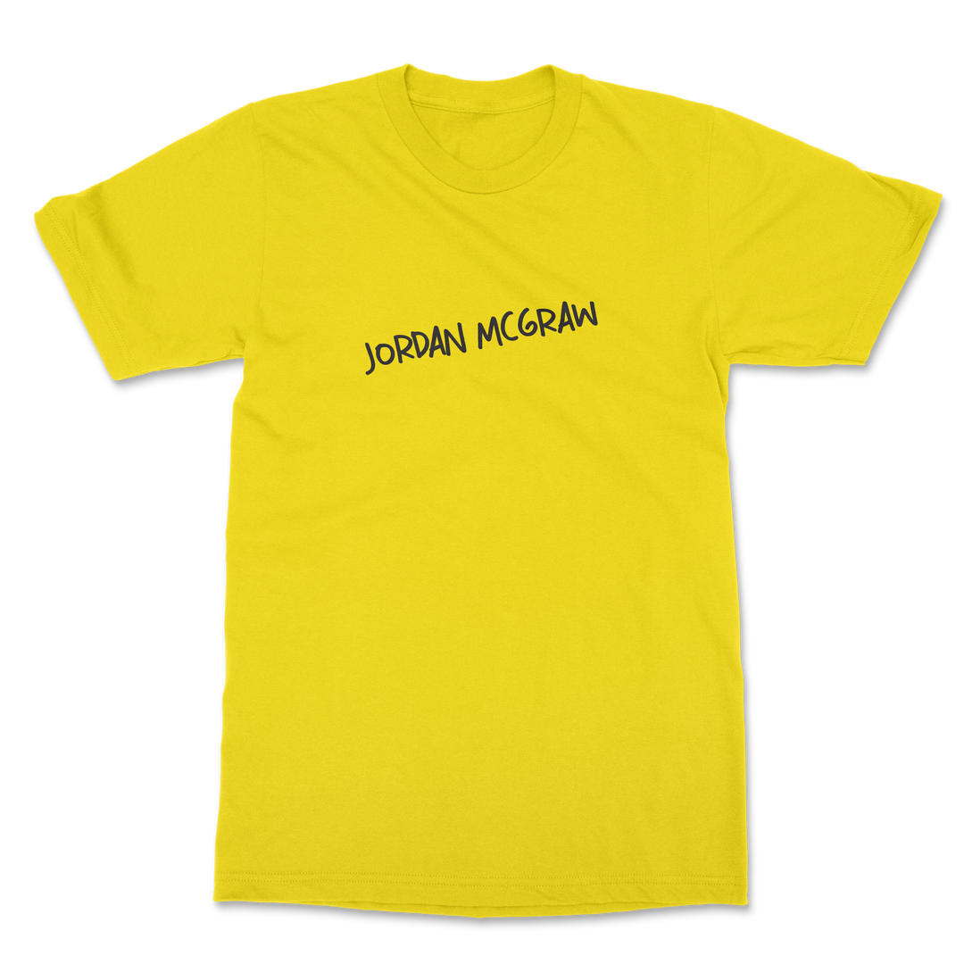 JORDAN MCGRAW T-shirt - Yellow